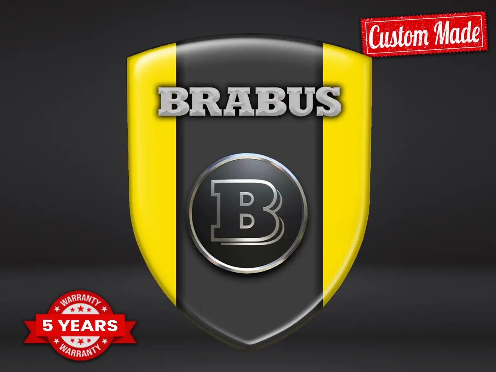 Brabus Adesivi Vetri Auto su Misura Corse Professionali Design